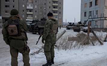 Украинские танки в Авдеевке
