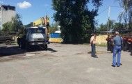 Неизвестные штурмуют здание «Укртранснафты» в Кременчуге