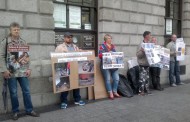 Humanitarian battalion «Ireland and England» held picket supporting Novorossia