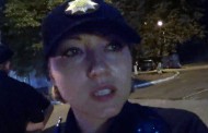 Киев: полицейская хунты незаконно применила спецсредства к водителю